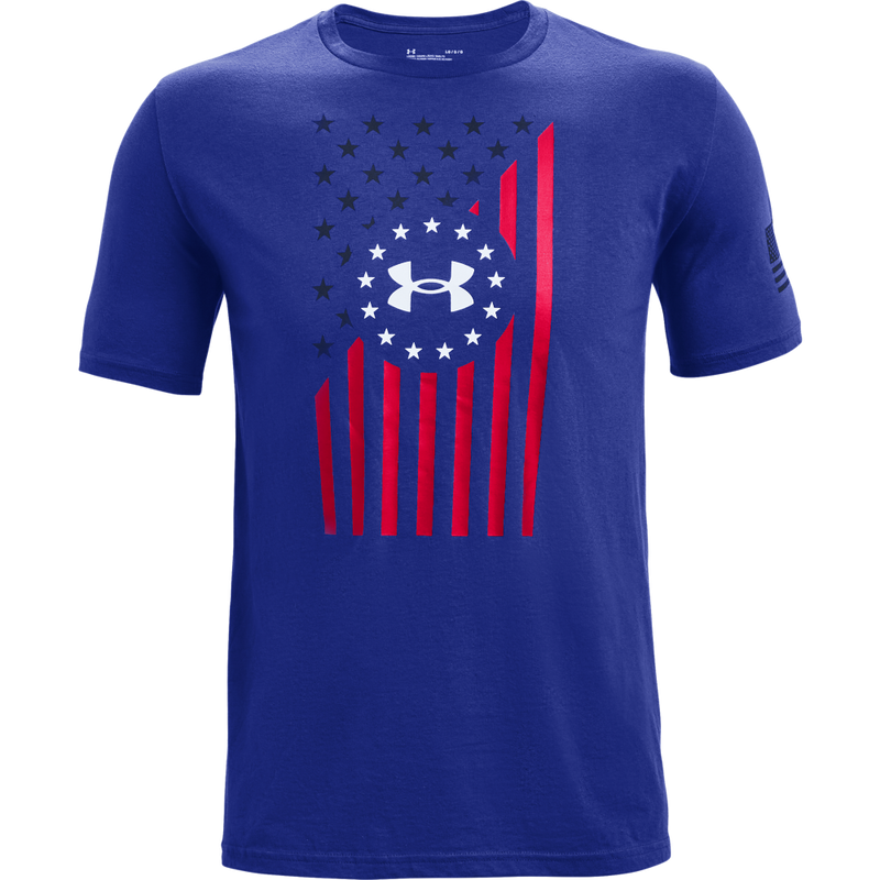 UA Freedom Front Flag T-Shirt