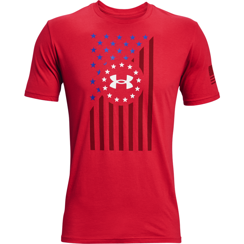 UA Freedom Front Flag T-Shirt