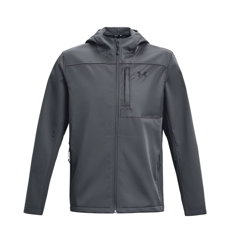 Men's ua storm coldgear discount infrared hooded softershell jacket