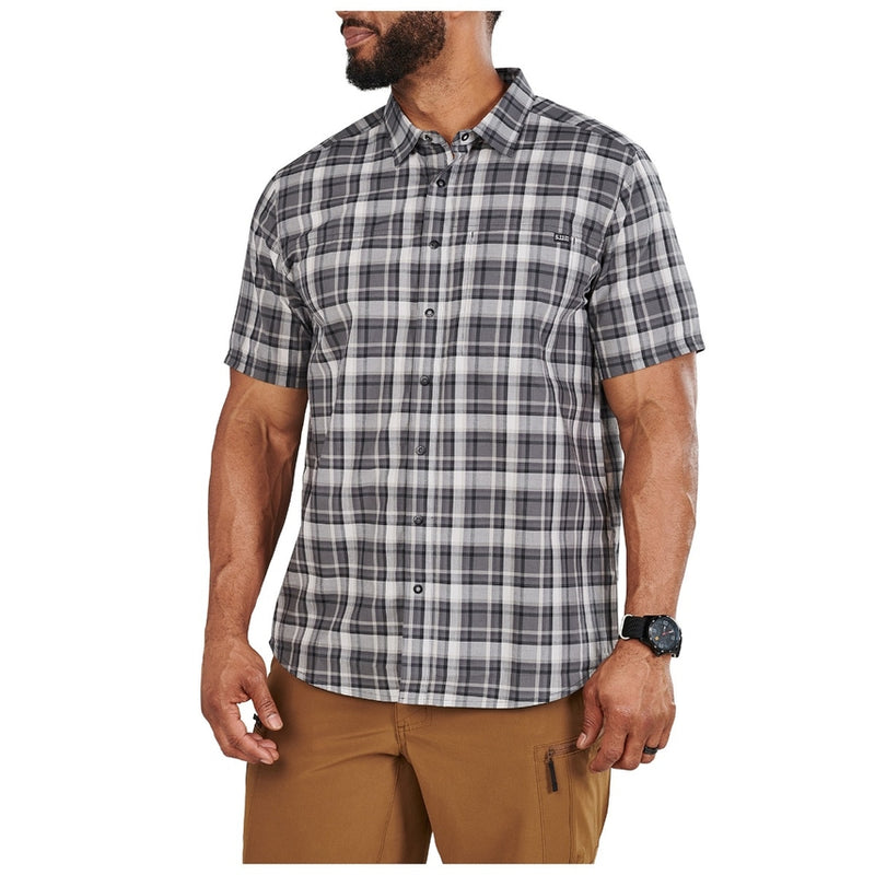 Wyatt Short Sleeve Plaid Shirt