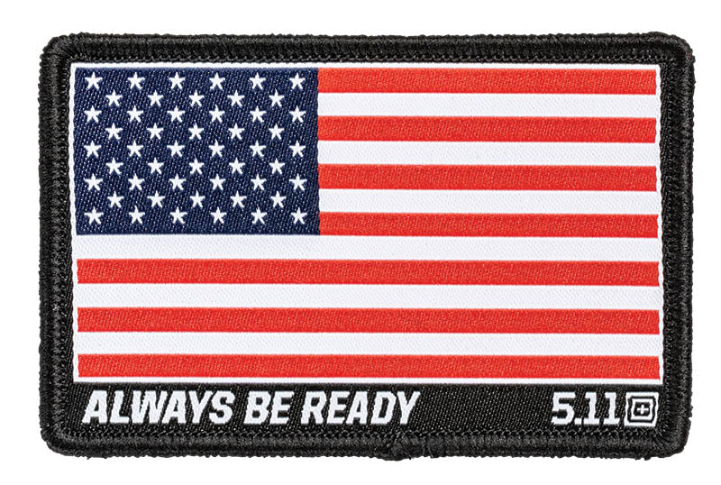 USA Flag Woven Patch