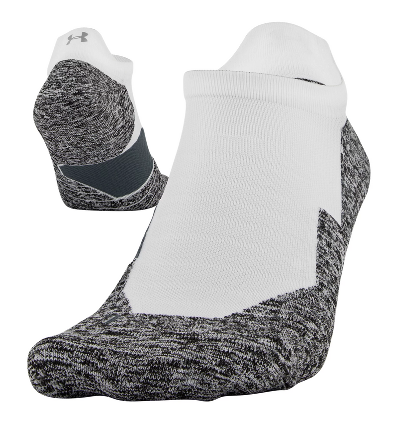Unisex UA Run Cushion No Show Tab Running Socks