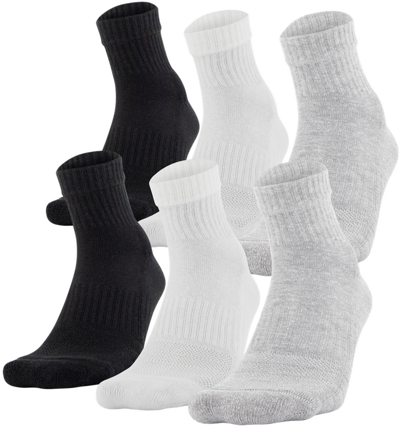 Unisex UA Training Cotton Quarter 6-Pack Socks