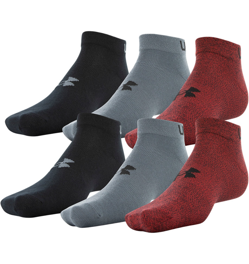 UA Essential Low Cut Socks - 6-Pack