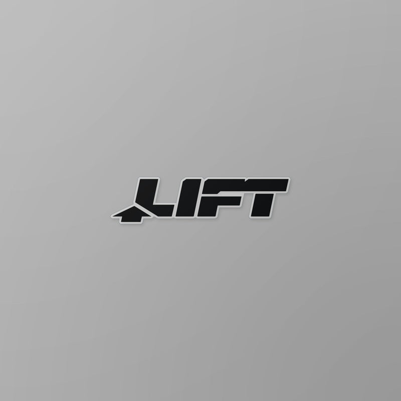 LIFT Safety 3" Sticker Black