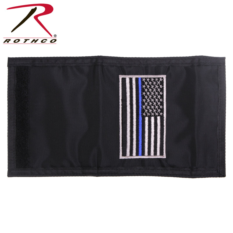 Rothco Thin Blue Line Flag Nylon Commando Wallet
