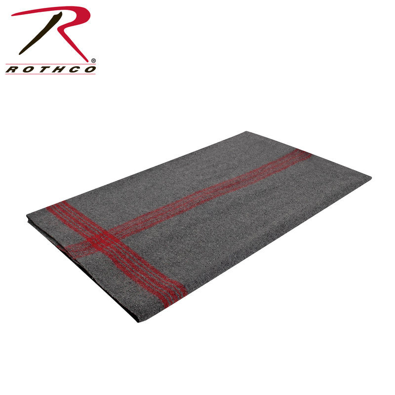 Rothco Striped Wool Blanket