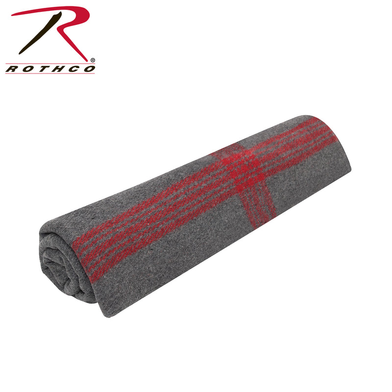 Rothco Striped Wool Blanket