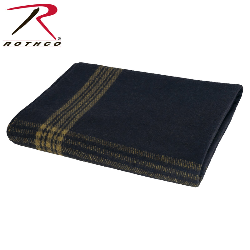 Rothco Striped Wool Blanket
