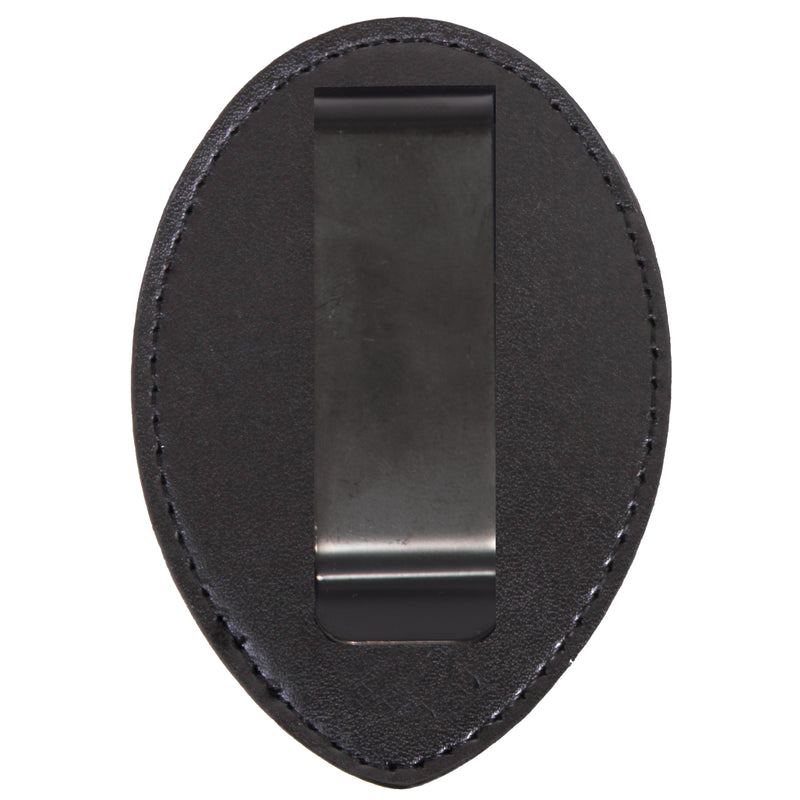 Rothco Leather Clip-On Badge Holder