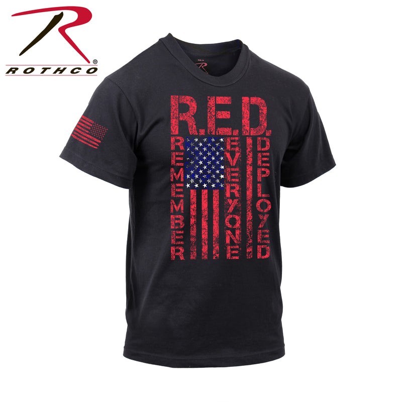 Rothco Athletic Fit R.E.D. (Remember Everyone Deployed) T-Shirt