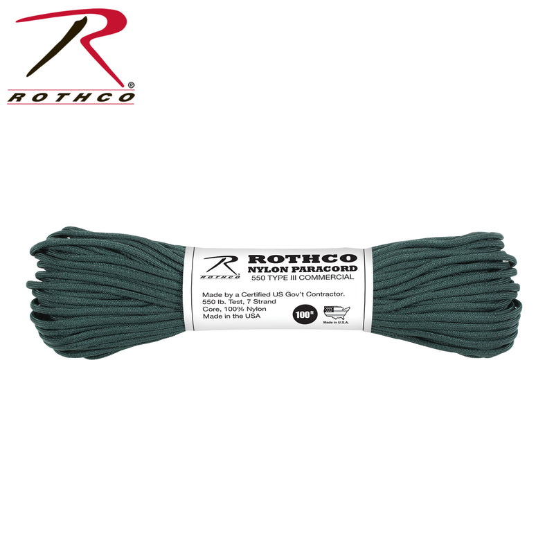 Rothco Nylon Paracord Type III 550 LB