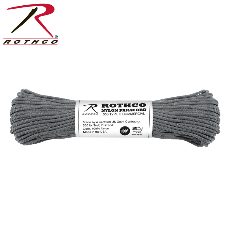 Rothco Nylon Paracord Type III 550 LB