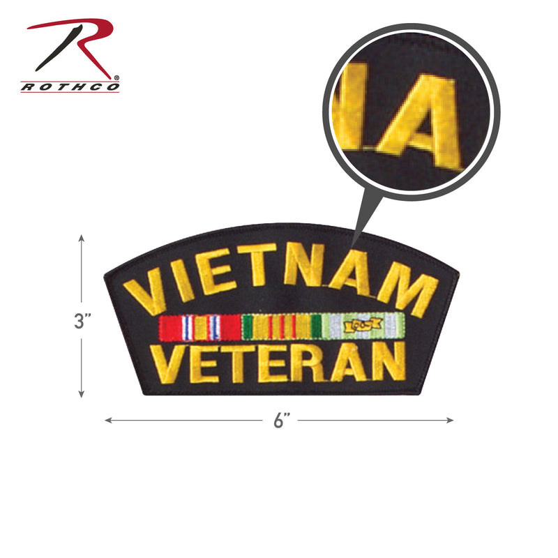 Rothco Vietnam Veteran Patch 6&