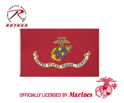 Rothco USMC Eagle, Globe and Anchor Flag - 3&