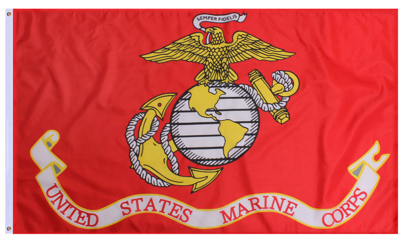 Rothco USMC Eagle, Globe and Anchor Flag - 3&