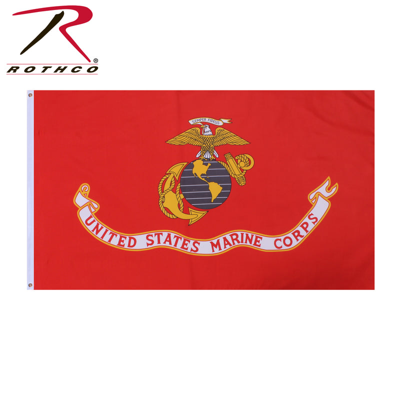 Rothco USMC Eagle, Globe and Anchor Flag - 3&