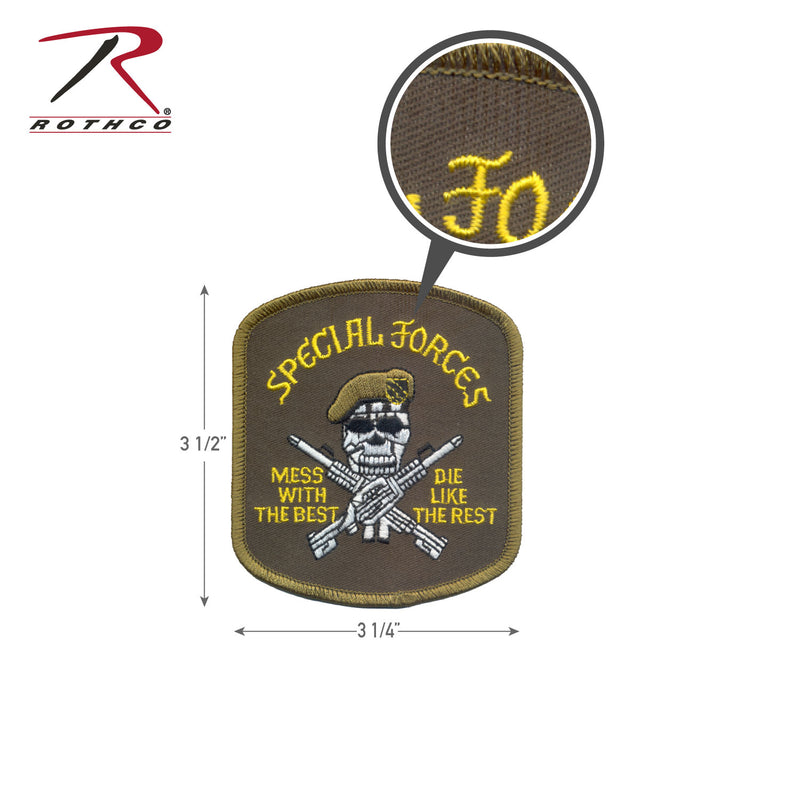 Rothco Special Forces Mess wtih the Best Patch