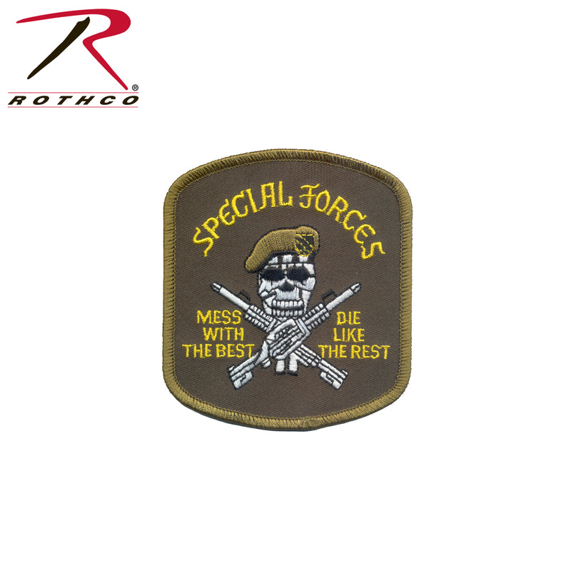 Rothco Special Forces Mess wtih the Best Patch