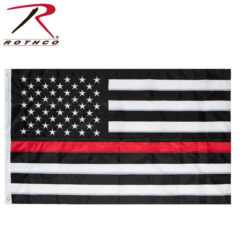 Rothco Deluxe Thin Red Line Flag / 3&