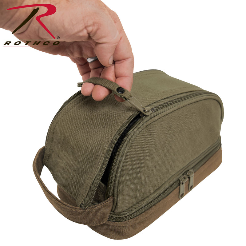 Rothco Deluxe Canvas Travel Kit