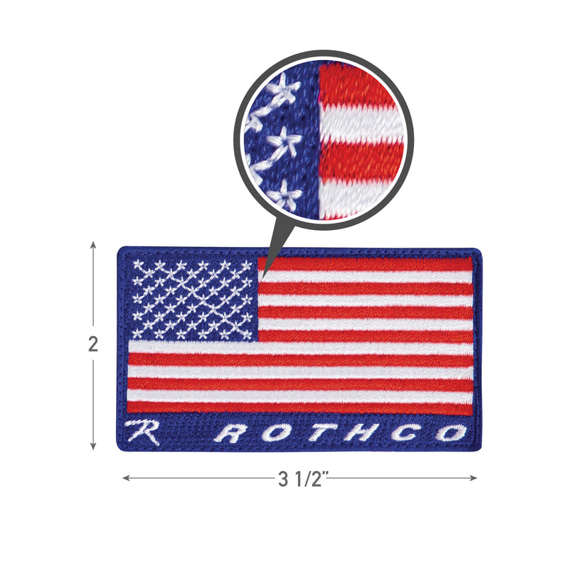 Rothco Brand US Flag Patch