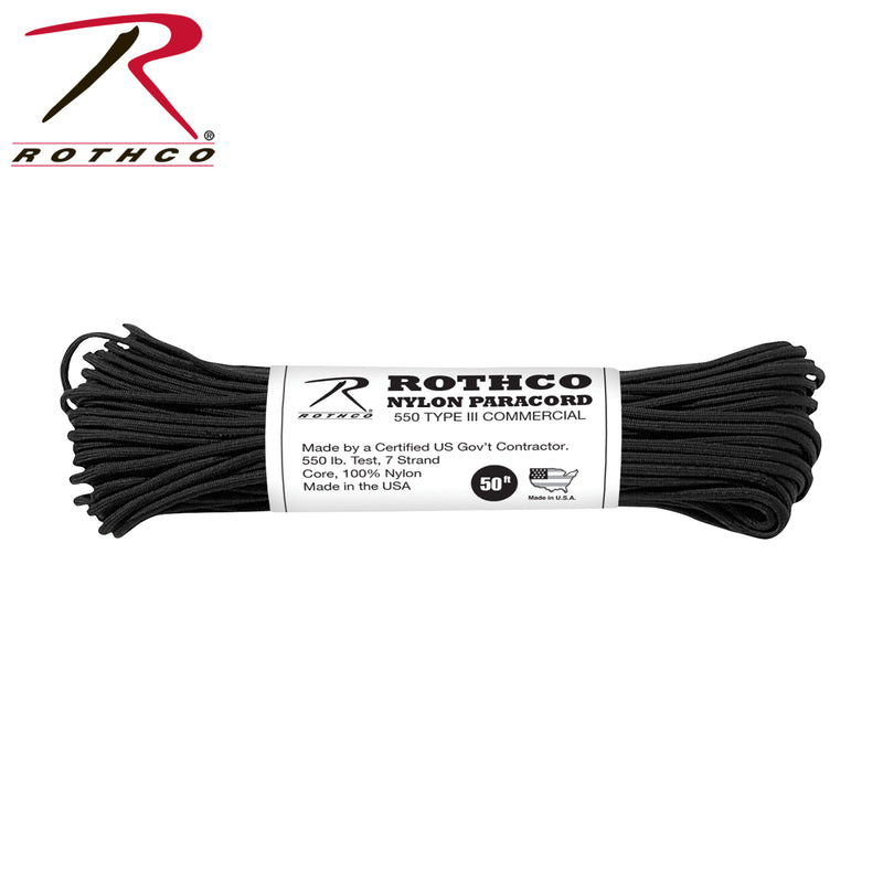 Rothco Nylon Paracord Type III 550 LB