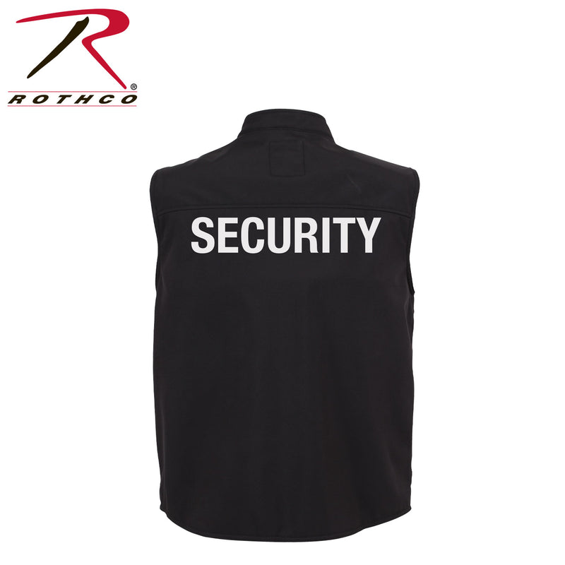 Rothco Concealed Carry Soft Shell Security Vest - Black