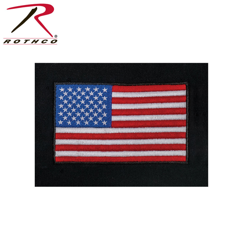 Rothco U.S. Flag Canvas Shoulder Duffle Bag