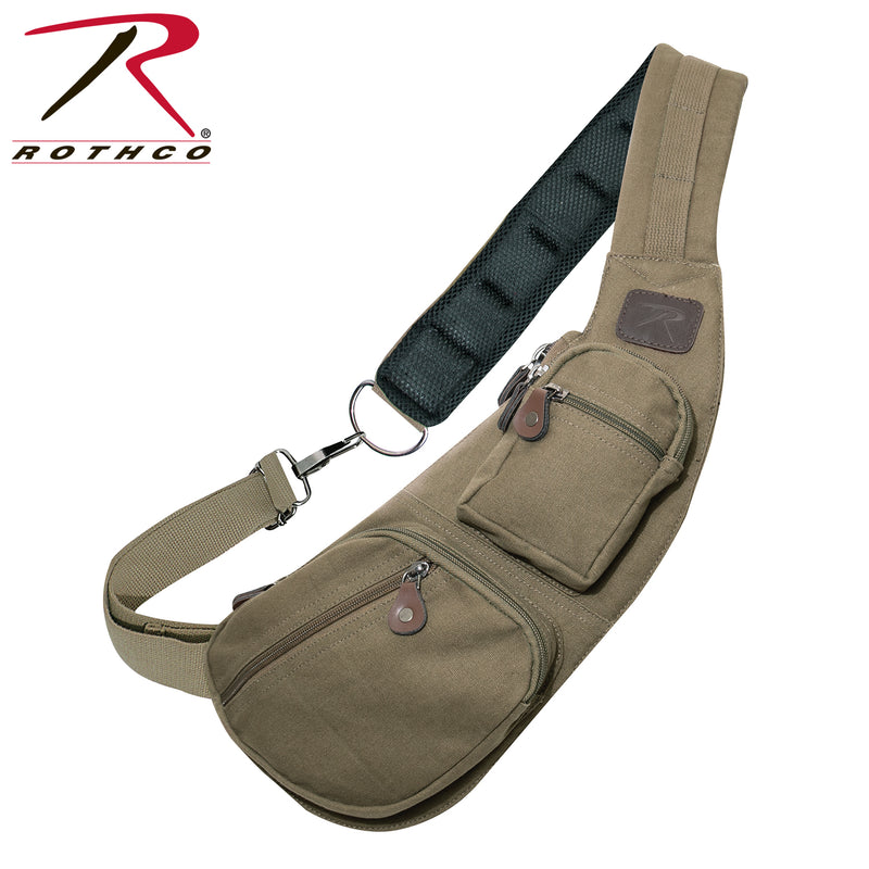 Rothco Crossbody Canvas Sling Bag