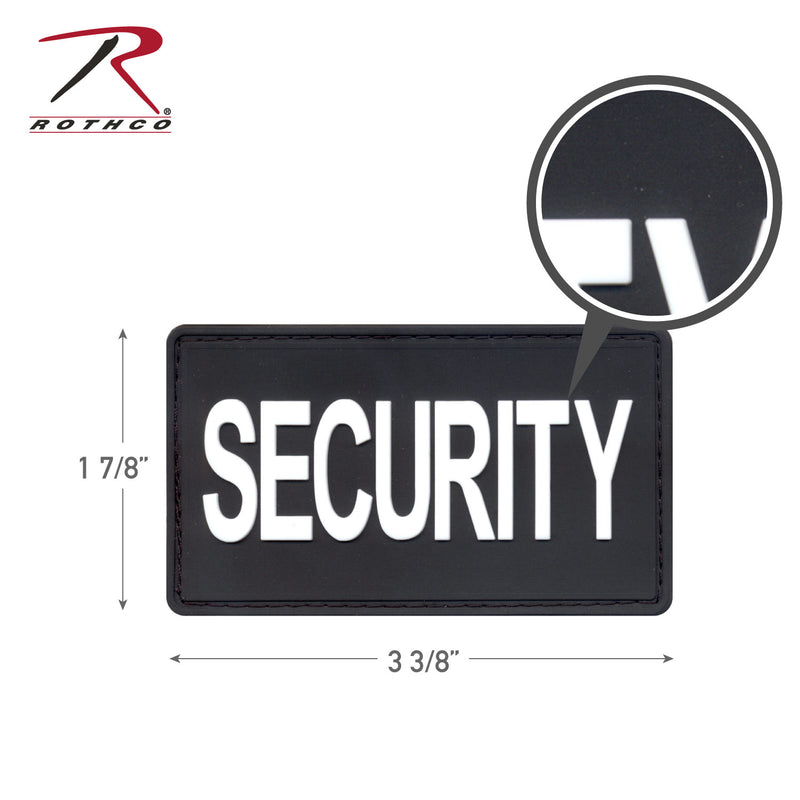 Rothco PVC Security Patch w/ Hook Back