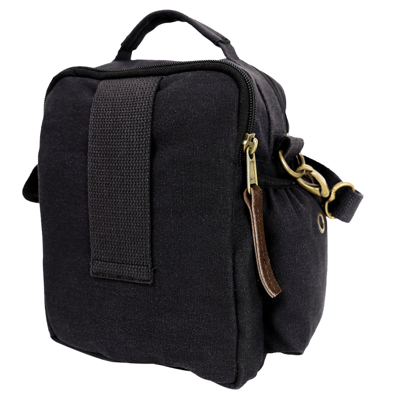 Rothco Canvas & Leather Travel Shoulder Bag