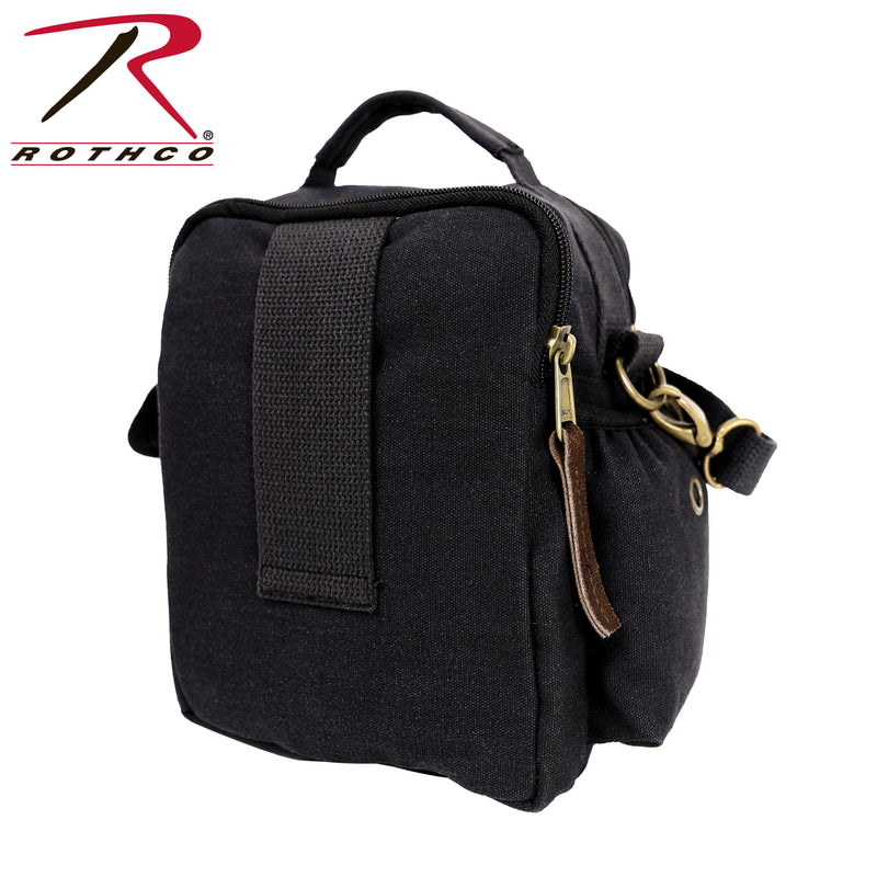 Rothco Canvas & Leather Travel Shoulder Bag