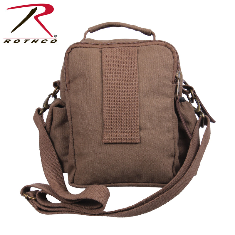 Rothco Canvas & Leather Travel Shoulder Bag