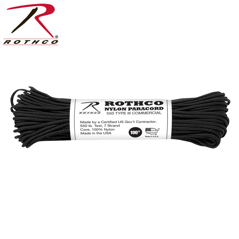 Rothco Nylon Paracord Type III 550 LB