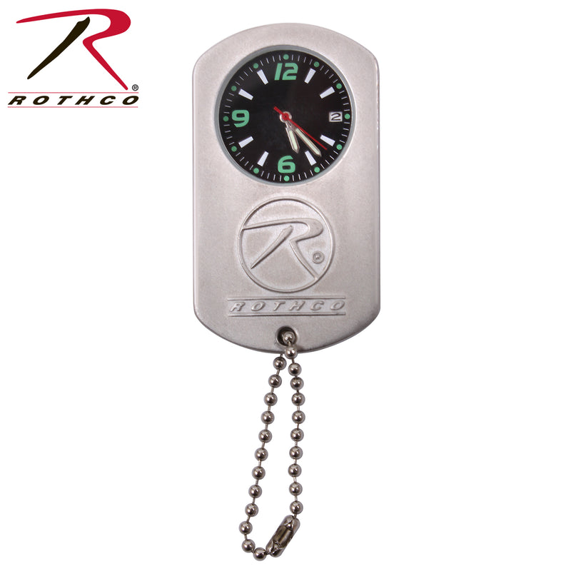 Rothco Silver Dog Tag Watch