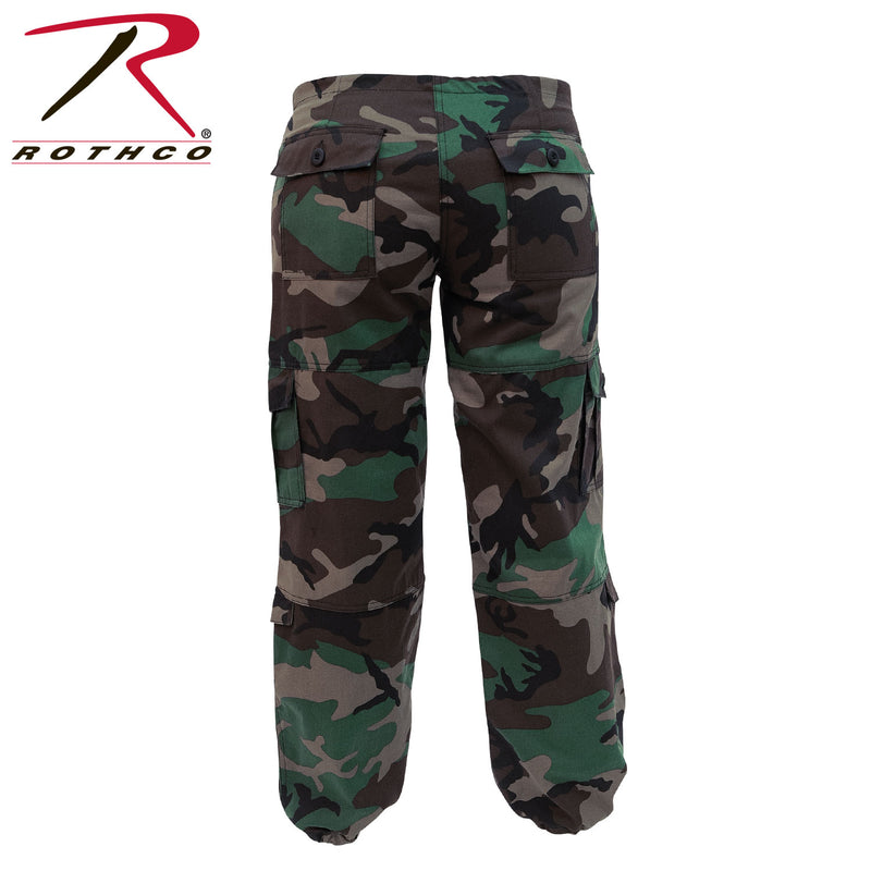 Rothco Womens Unwashed Camo Paratrooper Fatigue Pants