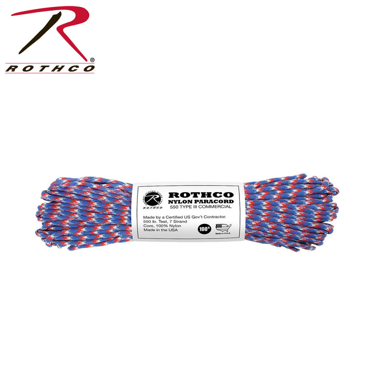Rothco Nylon Paracord Type III 550 LB