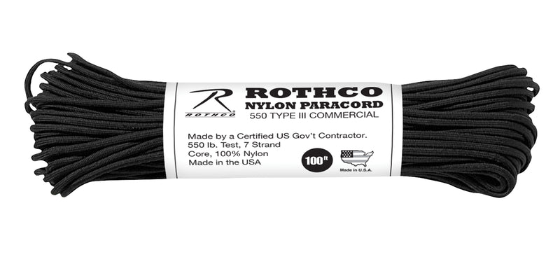 Rothco Nylon Paracord Type III 550 LB