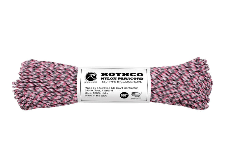 Rothco Nylon Paracord Type III 550 LB