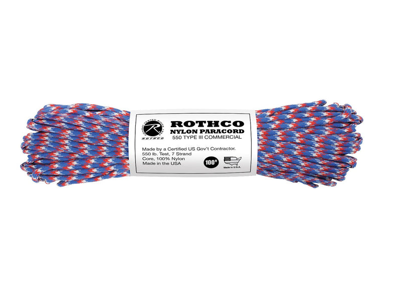 Rothco Nylon Paracord Type III 550 LB