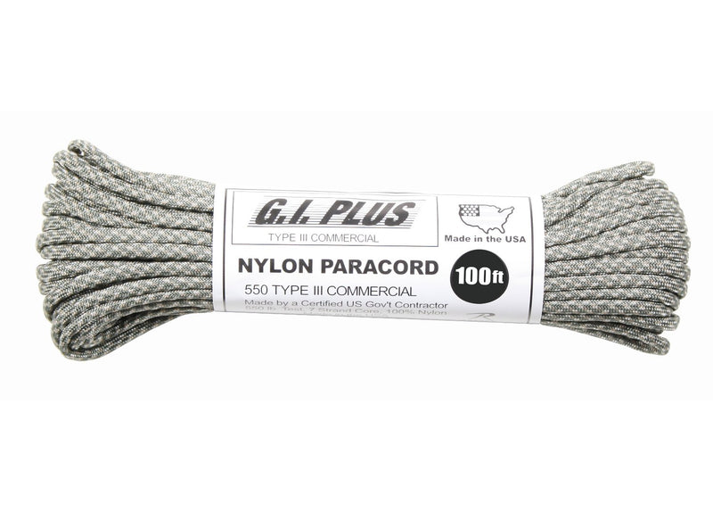 Rothco Nylon Paracord Type III 550 LB