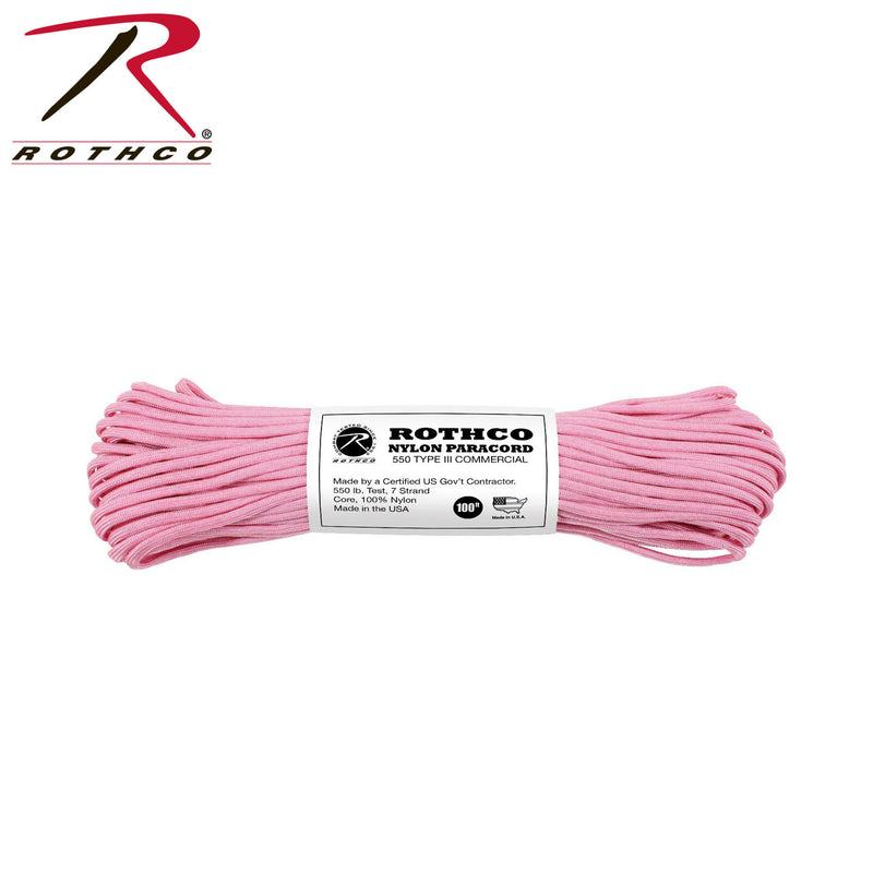 Rothco Nylon Paracord Type III 550 LB