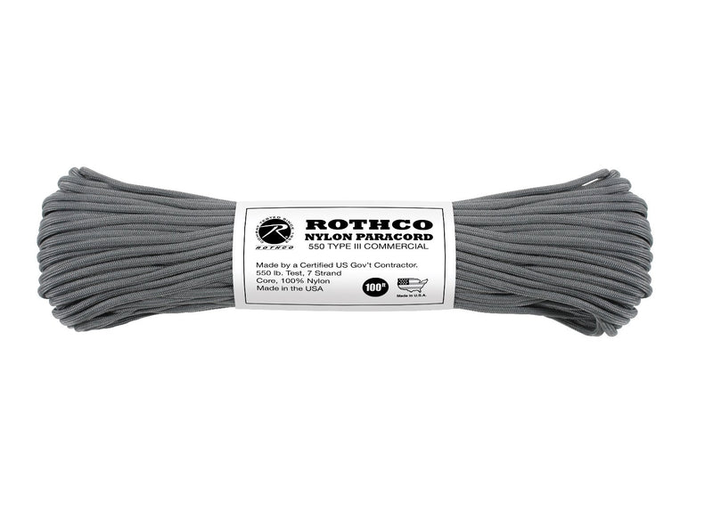 Rothco Nylon Paracord Type III 550 LB