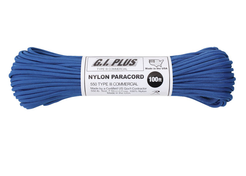 Rothco Nylon Paracord Type III 550 LB