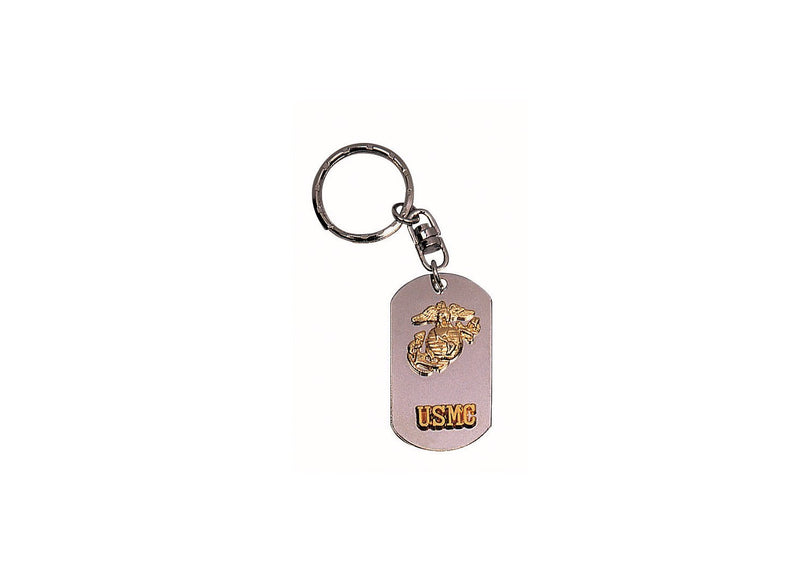 Rothco USMC Dog Tag Key Chain