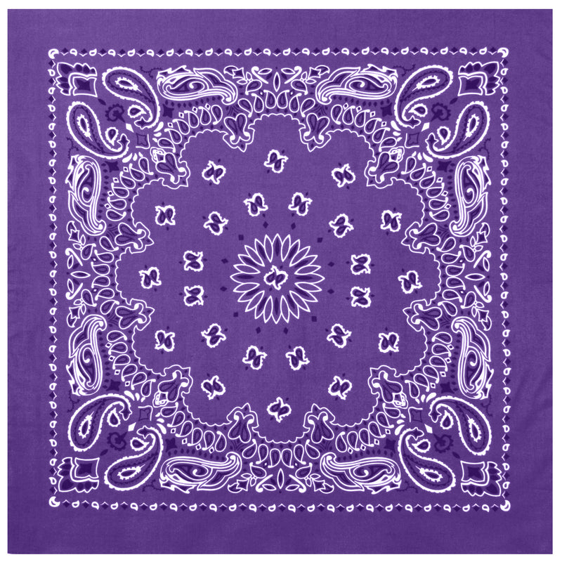 Rothco Trainmen Paisley Bandana - 22" X 22"