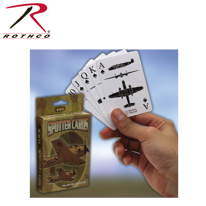 Rothco WWII Spotter Playing Cards &