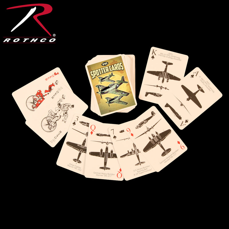 Rothco WWII Spotter Playing Cards &