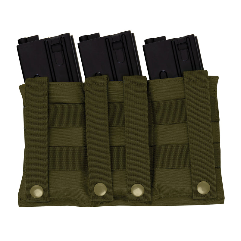 Rothco Lightweight 3Mag Elastic Retention Pouch